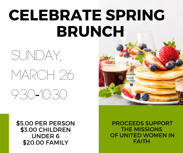 Celebrate Spring Brunch