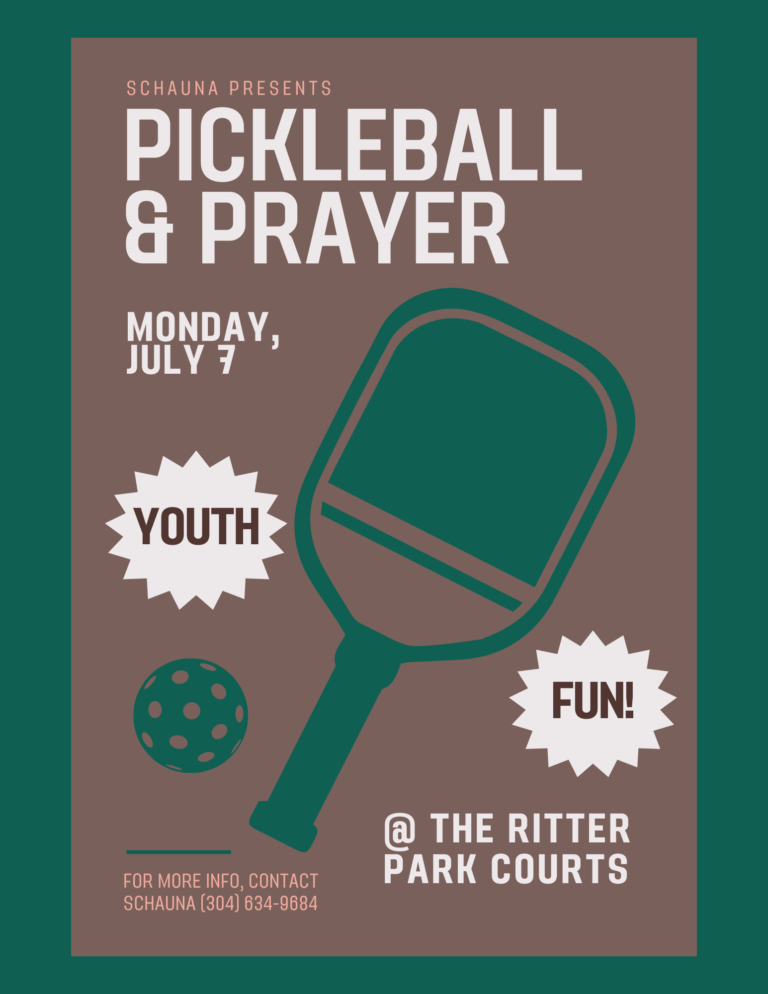 Blue Retro Pickleball Tournament Event Flyer