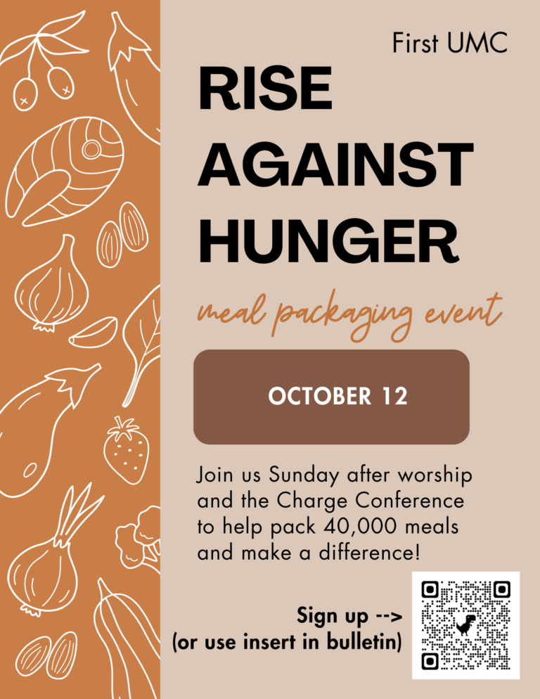 Orange And Green Bright Organic Farm Market Flyer