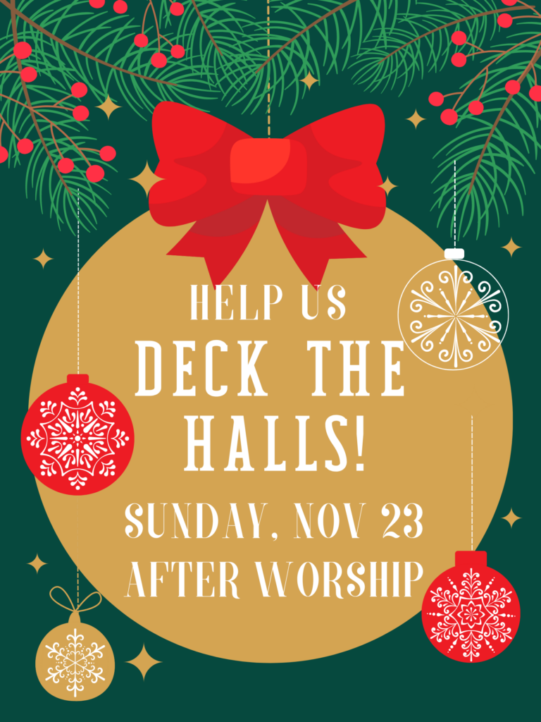 Colorful Floral Decoration Christmas Sale Poster