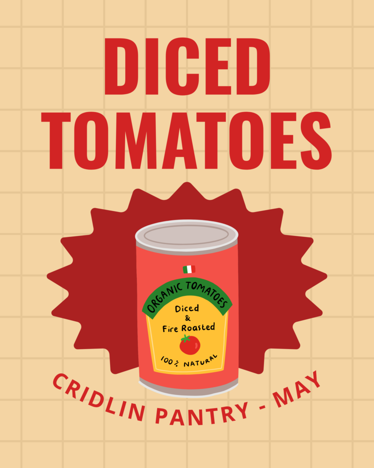 Red and Beige Bold Food Promotion Poster